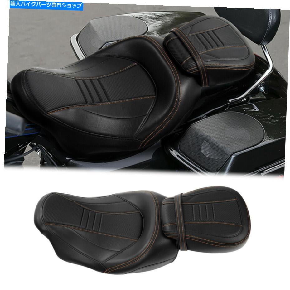 シート 運転席旅客座席フィットハーレーツーリングElectra Street Glide 2009-2021 20 Driver Passenger Seat Fit For Harley Touring Electra Street Glide 2009-2021 20【並行輸入品】