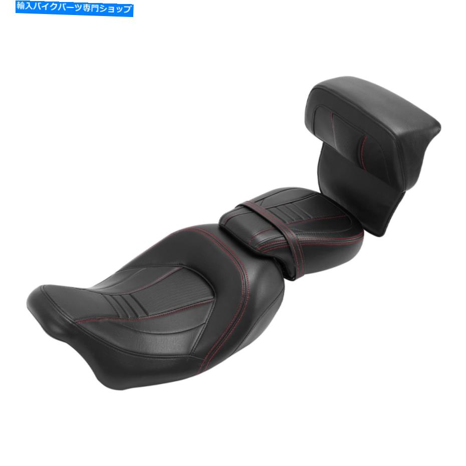 シート 運転席座席＆トランク背もたれパッドフィット2014-2021 2020 Driver Passenger Seat & Trunk Backrest Pad Fit For Harley Touring 2014-2021 2020【並行輸入品】｜Us Custom Parts Shop USDM