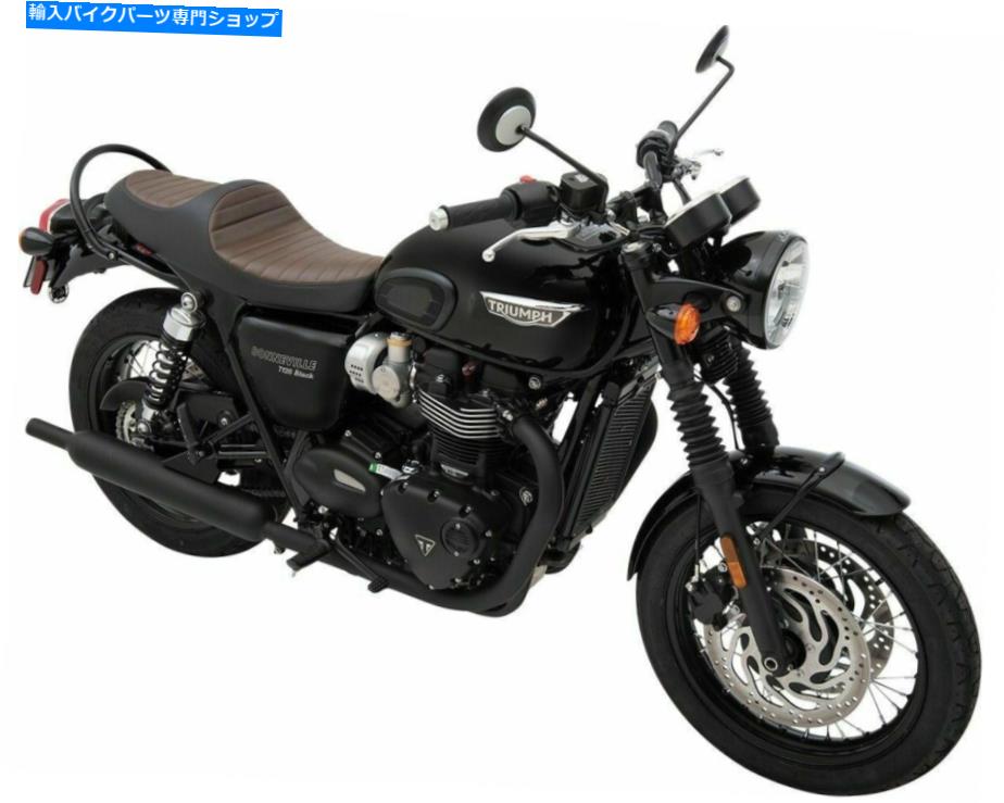 シート 捕食者ブラック/ブラウンクラシックビニール2アップシートZ1R 0810-2213 Bonneville T100 / 120 Predator Black/Brown Classic Vinyl 2-Up Seat Z1R 0810-2213 Bonneville T100/120【並行輸入品】