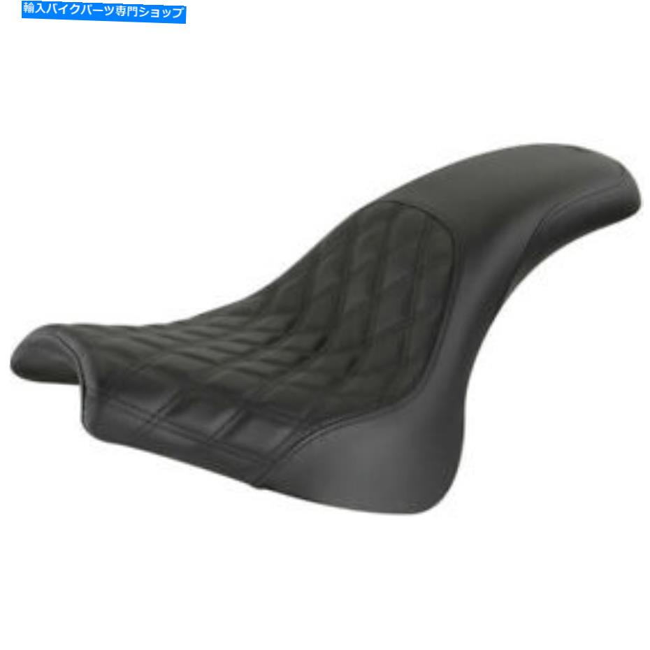 シート サドルメンプロファイラーシート - ラティスステッチ - FXFB / S（ブラック）818-28-149 Saddlemen Profiler Seat - Lattice Stitched - FXFB/S (Black) 818-28-149【並行輸入品】