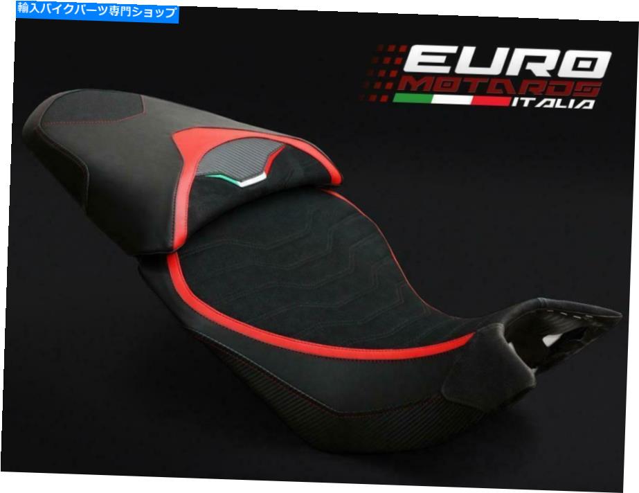 シート ルイモトスエードシートカバーフロント＆リアのためのドゥカティマルチリストラダ1200 1260 2015-18 Luimoto Suede Seat Covers Front & Rear For Ducati Multistrada 1200 1260 2015-18【並行輸入品】｜Us Custom Parts Shop USDM