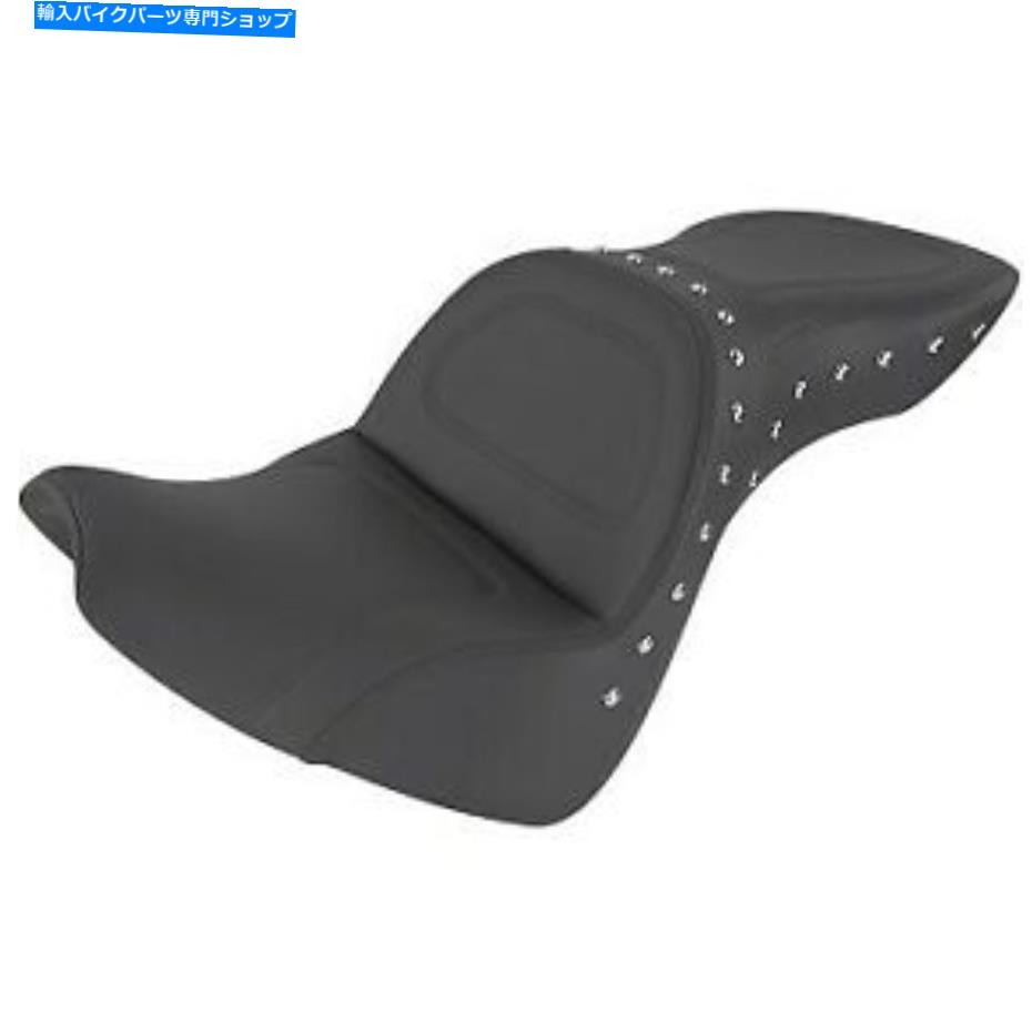 シート サドルメンジェルコールクロムスタッドドエクスプローラ特別席はハーレーブレイクアウト18-20 Saddlemen GelCore Chrome Studded Explorer Special Seat for Harley Breakout 18-20【並行輸入品】