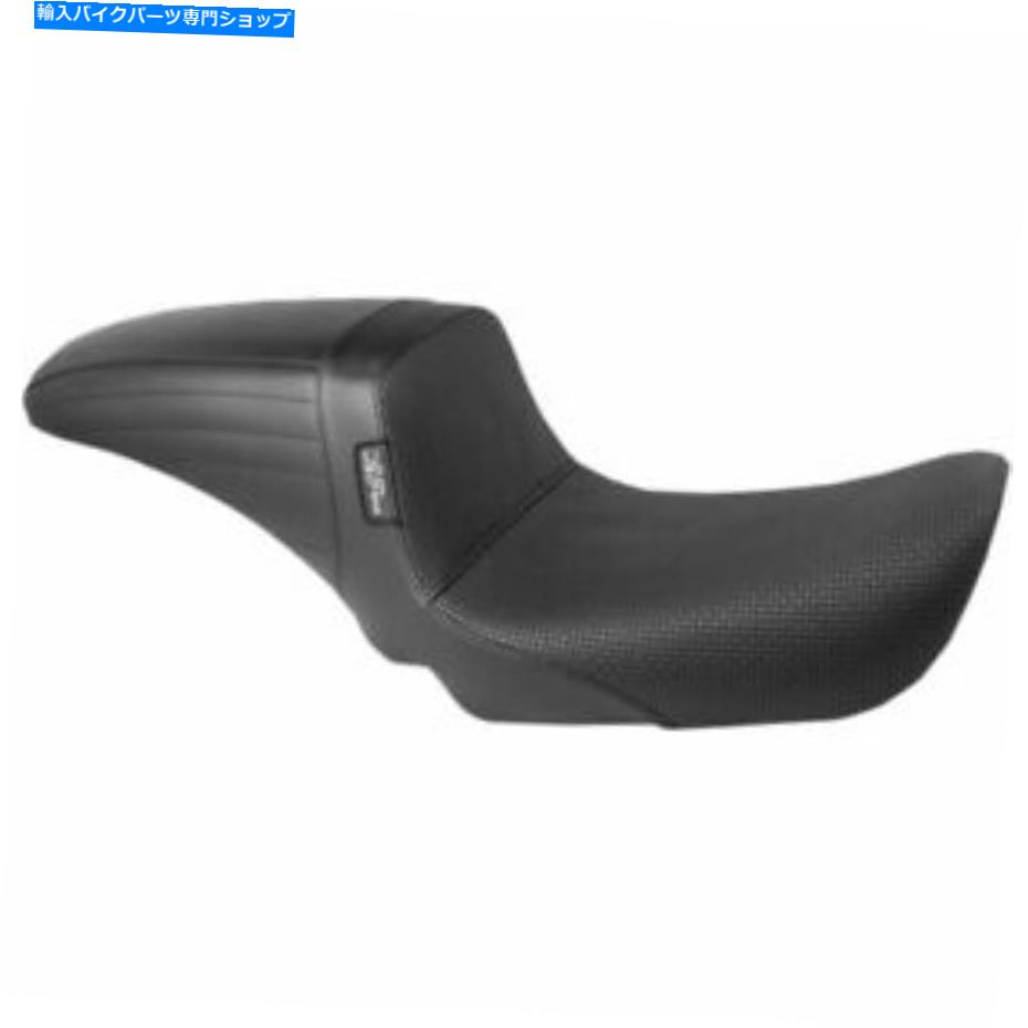 シート Le Pera LK-591BWバスケット織りブラックキックフリップソロシートハーリーダイナ06-17 Le Pera LK-591BW Basket Weave Black KickFlip Solo Seat Harley Dyna 06-17【並行輸入品】