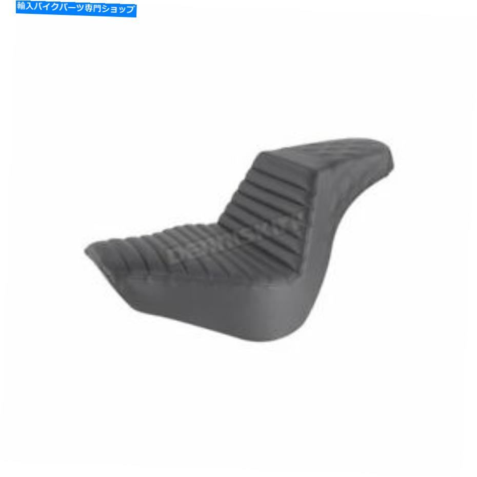 シート Saddlemenブラックラティスステッチステップアップシート - 818-27-176 Saddlemen Black Lattice Stitch Step Up Seat - 818-27-176【並行輸入品】