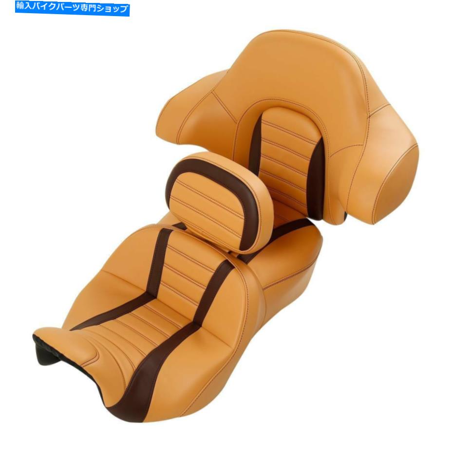 シート ハーレーエレクトラ街グライド2014-2020のための黄色の運転席旅客シート背もたれ Yellow Driver Passenger Seat Backrest For Harley Electra Street Glide 2014-2020【並行輸入品】