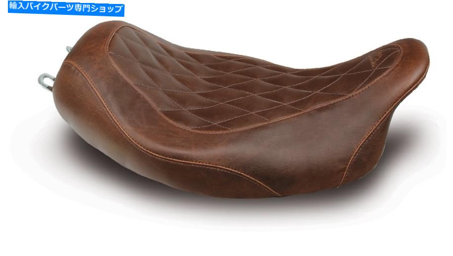 シート マスタングワイドトリッパーブラウンダイヤモンドステッチソロサート2008-2017ハーレーロードグライド Mustang Wide Tripper Brown Diamond Stitch Solo Seat 2008-2017 Harley Road Glide【並行輸入品】 65,357円