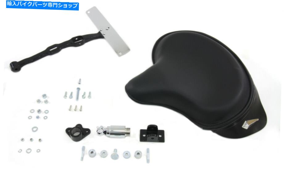 シート ブラック警察のソロサートはハーレー - ダビッドソンにフィットします Black Police Solo Seat fits Harley-Davidson【並行輸入品】