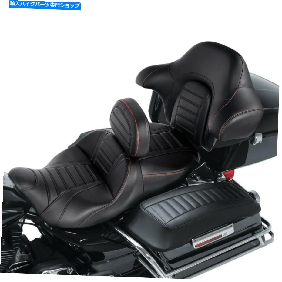 シート 運転席旅客座席の背もたれのフィットのためのハーレーツーリングロードキンググライド2014 - UP 19 Driver Passenger Seat Backrest Fit For Harley Touring Road King Glide 2014-Up 19【並行輸入品】｜Us Custom Parts Shop USDM