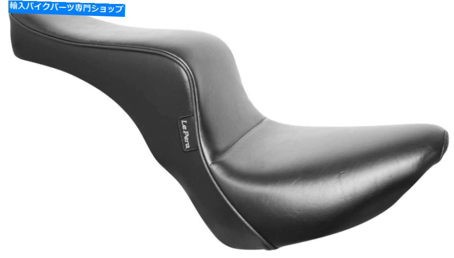 シート Cherokee Smooth 2アップシートブラックLE PERA LYB-020 18-20ハーリーFXBR Cherokee Smooth 2-Up Seat Black Le Pera LYB-020 For 18-20 Harley FXBR【並行輸入品】