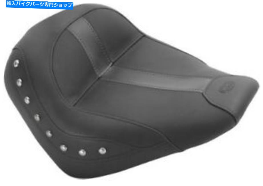 シート マスタングシートブラックビニールソロシートw /クロームスタッド - 75390 48-6391 Mustang Seats Black Vinyl Solo Seat w/Chrome Studs - 75390 48-6391【並行輸入品】｜Us Custom Parts Shop USDM 61,644円