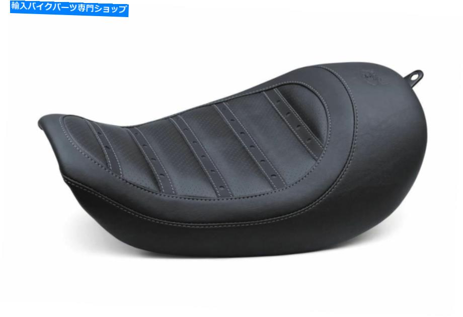 シート Kodlin Striped Seat 2006-2017ハーレー - Davidson Dynaモデル、黒 Kodlin Striped Seat 2006-2017 Harley-Davidson Dyna models, Black【並行輸入品】