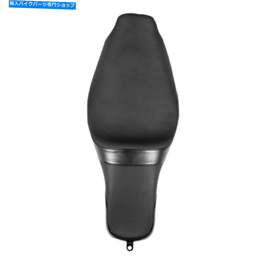 シート Harley-Davidson Fatboy 2007-2017 Danny Greyショートホップ2-UP XLシート For Harley-Davidson Fatboy 2007-2017 Danny Gray Short Hop 2-Up XL Seat【並行輸入品】