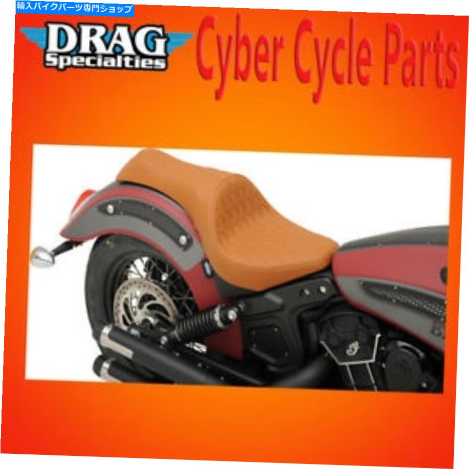 シート ドラッグスペシャリティカバレロシート0810-1996. Drag Specialties CABALLERO SEAT 0810-1996【並行輸入品】