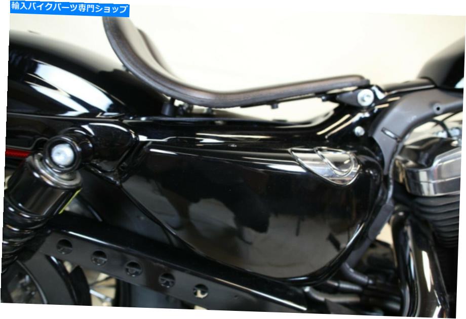 シート 2010-2021ハーレースポーツスターシートブラックレザー12×15 \