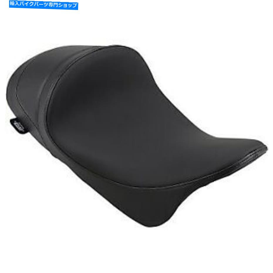 シート Drag Specialties EZ-ONマウントロープロファイル前方ソロシートハーレー08-20 Drag Specialties EZ-On Mount Low-Profile Forward Position Solo Seat Harley 08-20【並行輸入品】