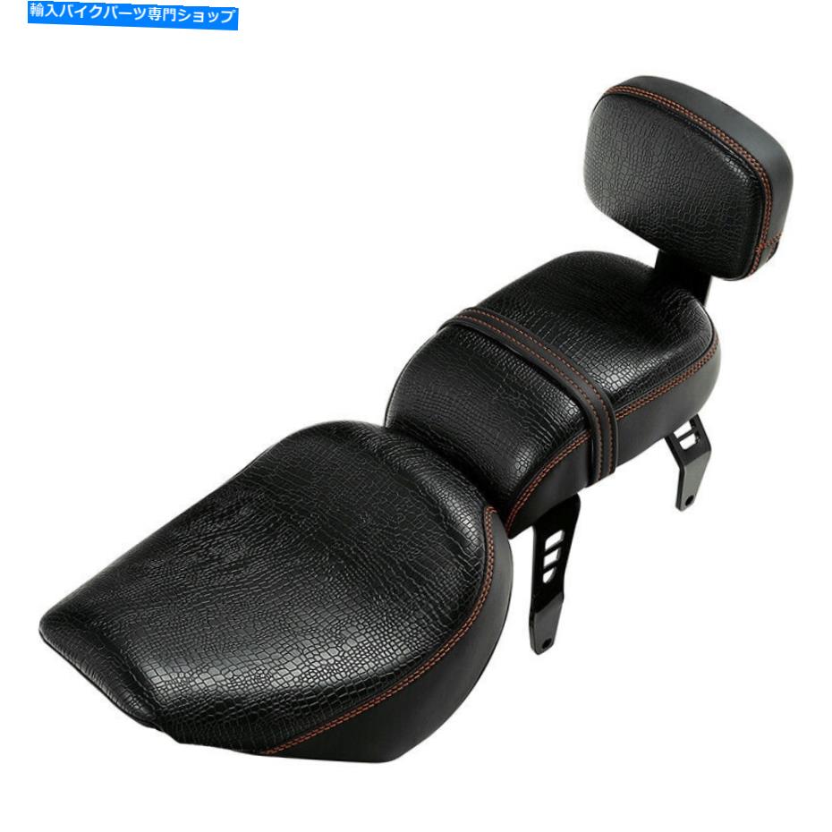 シート ブラックドライバーの助手席の背もたれの背もたれのインドのスカウトボーバー6018-21 19 Black Driver Passenger Seat Backrest Fit For Indian Scout Bobber Sixty 18-21 19【並行輸入品】