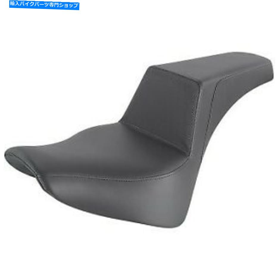 シート FLDE / FLHC / FLSL 18-20のためのSaddlemen Gelcoreブラックグリッパー昇降席 Saddlemen GelCore Black Gripper Step-Up Seat for FLDE/FLHC/FLSL 18-20【並行輸入品】｜Us Custom Parts Shop USDM