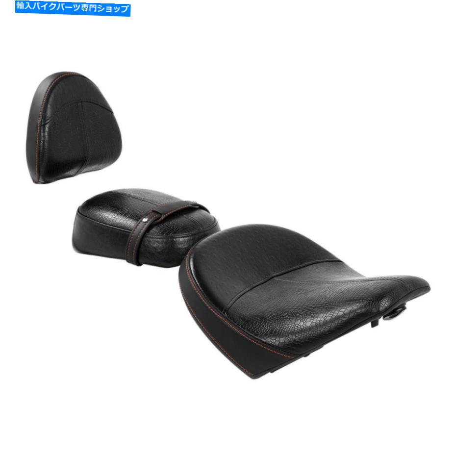 シート Indian Scout 2015-2021 606-21のための背もたれのフィットの運転席旅客席 Driver Passenger Seat with Backrest Fit For Indian Scout 2015-2021 Sixty 16-21【並行輸入品】|Us Custom Parts Shop USDM