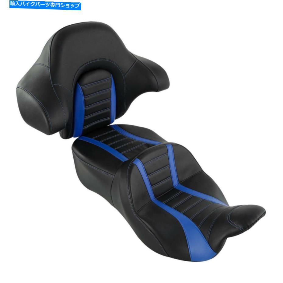 シート 運転席の助手席の背もたれの背もたれのパッドフィットは、ハーレーツーリングElectra Glide 14-21 US Driver Passenger Seat Backrest Pad Fit For Harley Touring Electra Glide 14-21 US【並行輸入品】