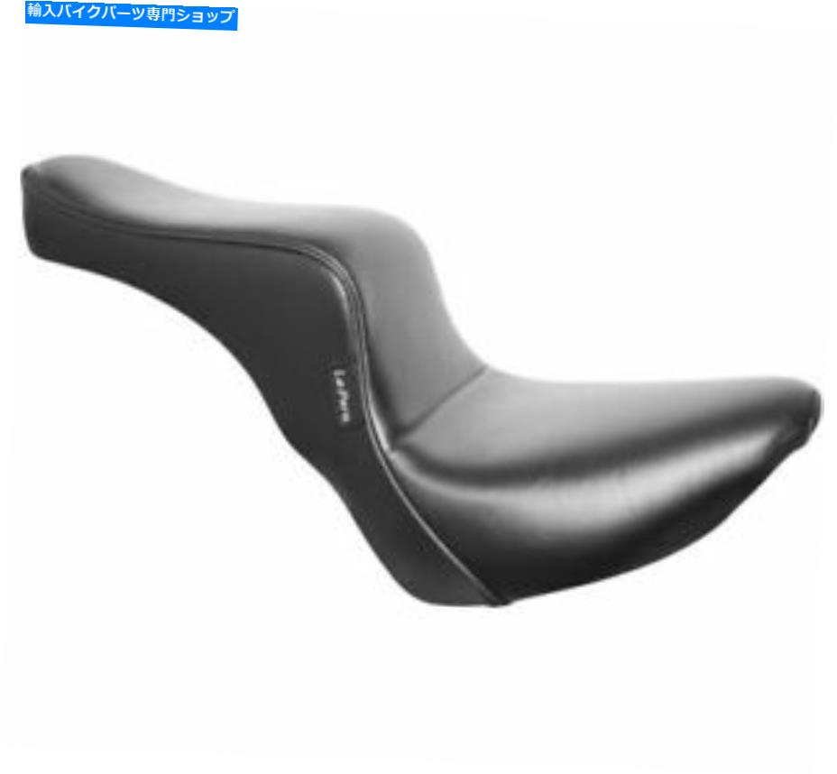 シート La Pera Cherokee滑らかなキング/クイーンスタイル2アップシート用ハーレーLYX-020 La Pera Cherokee Smooth King/Queen Style 2-Up Seat for Harley LYX-020【並行輸入品】