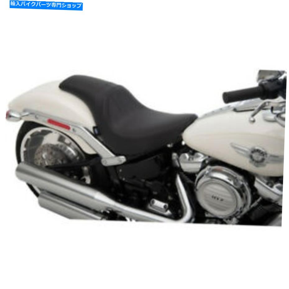 シート ドラッグスペシャリー捕食者シート2アップ反射皮革18+ハーレーソフトボーイ Drag Specialties Predator Seat 2 Up Reflective Leather 18+ Harley Softail Fatboy【並行輸入品】