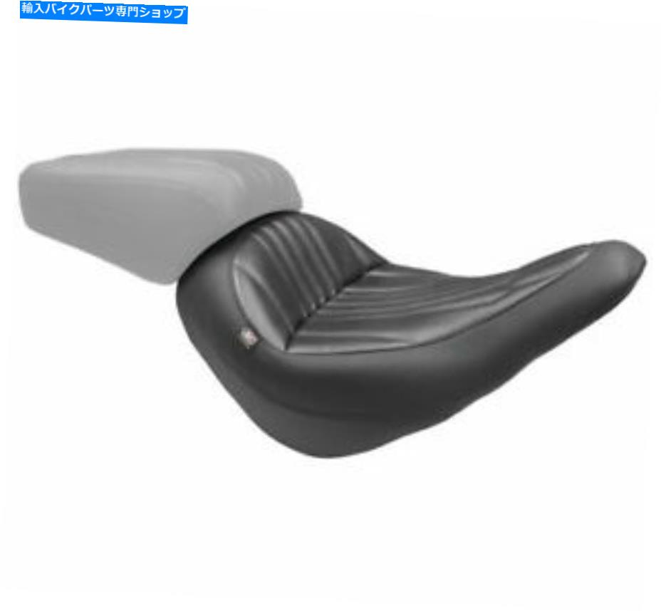 シート 18-19 HD FLSB FXLR用ダガービニールソロシートマスタング75721 Dagger Vinyl Solo Seat Mustang 75721 For 18-19 HD FLSB FXLR【並行輸入品】