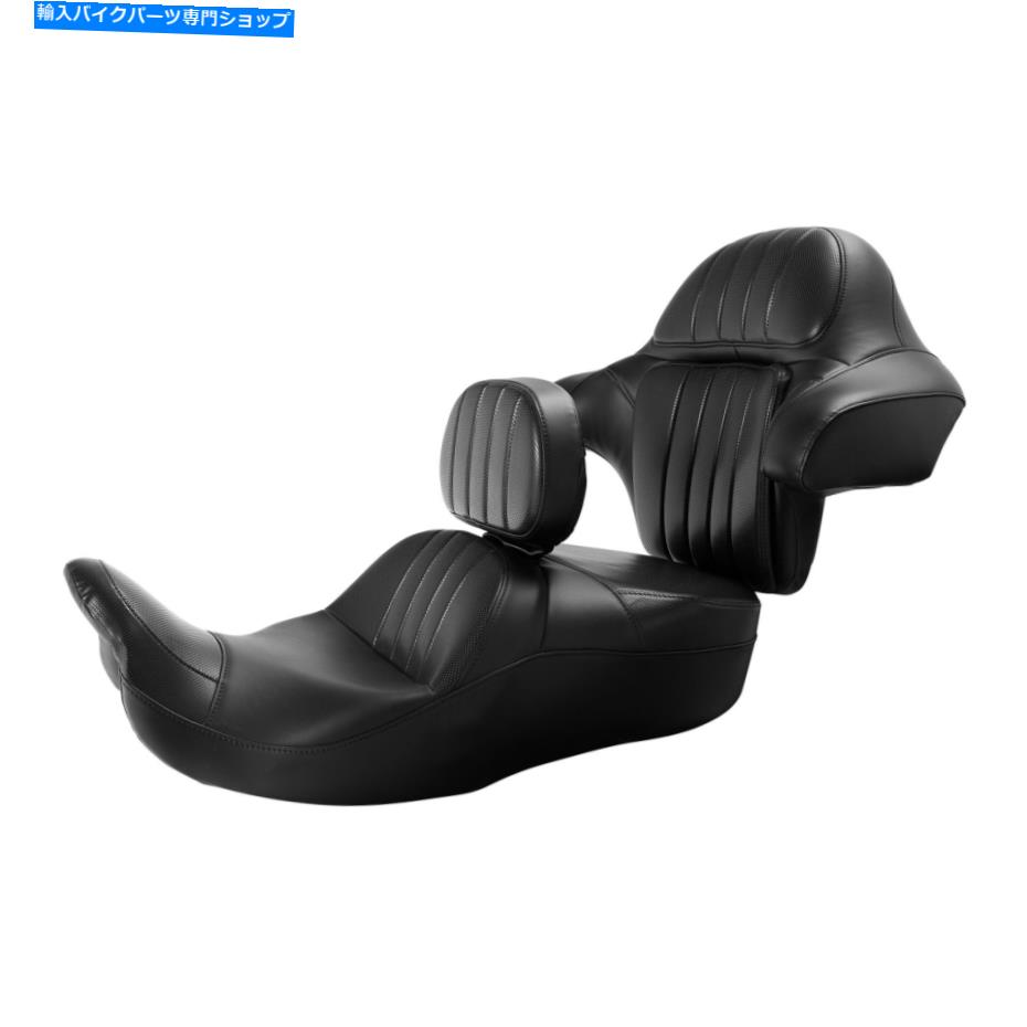 シート ハーレーCVO Limited Street Glide 14-20のための運転席旅客席の背もたれフィット Driver Passenger Seat Backrest Fit For Harley CVO Limited Street Glide 14-20【並行輸入品】