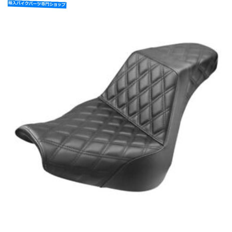 シート Saddlemen Black Full LS-Step Up Set 318-31-175 Saddlemen Black Full LS-Step Up Seat 818-31-175【並行輸入品】