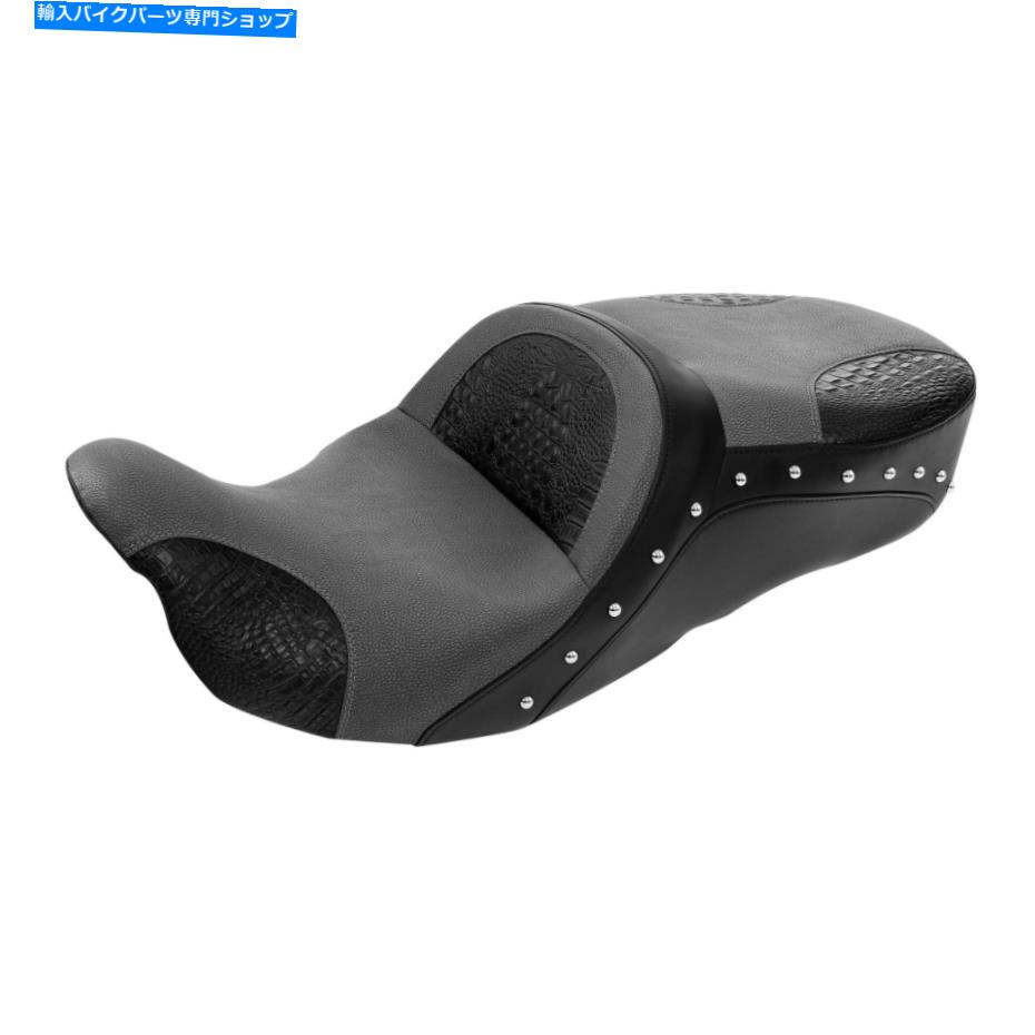 シート オートバイのライダーの助手席フィットのためのハーレーツーリングCVOストリートグライド09-後 Motorcycle Rider Passenger Seat Fit For Harley Touring CVO Street Glide 09-later【並行輸入品】