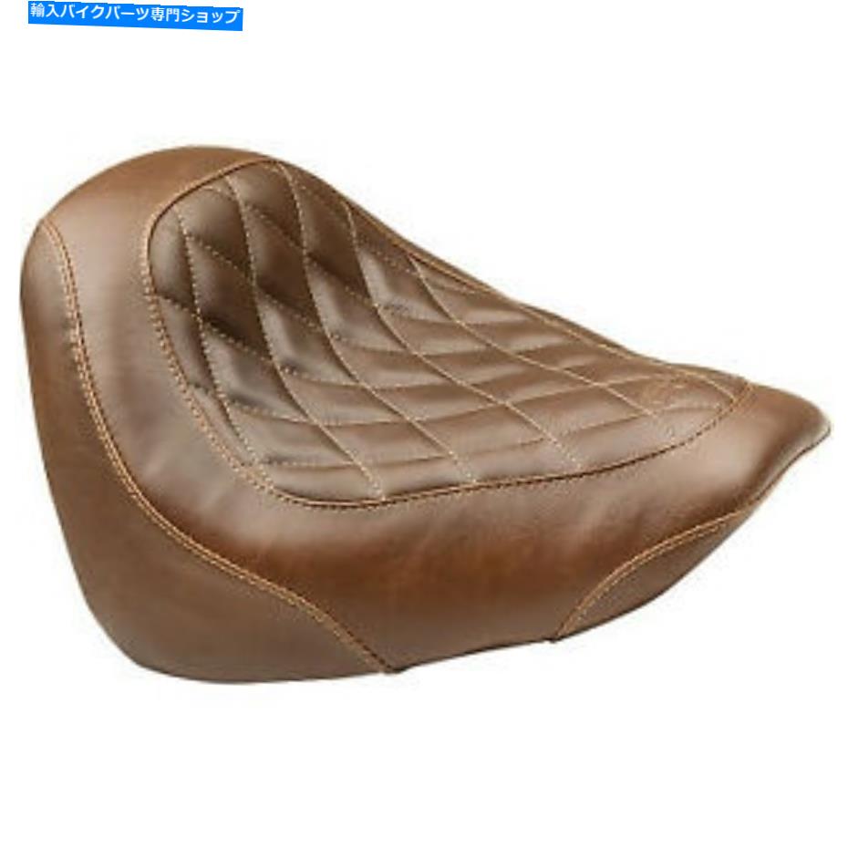 シート マスタングトリプルソロシートダイヤモンドブラウン83023 Mustang Tripper Solo Seat Diamond Brown 83023【並行輸入品】
