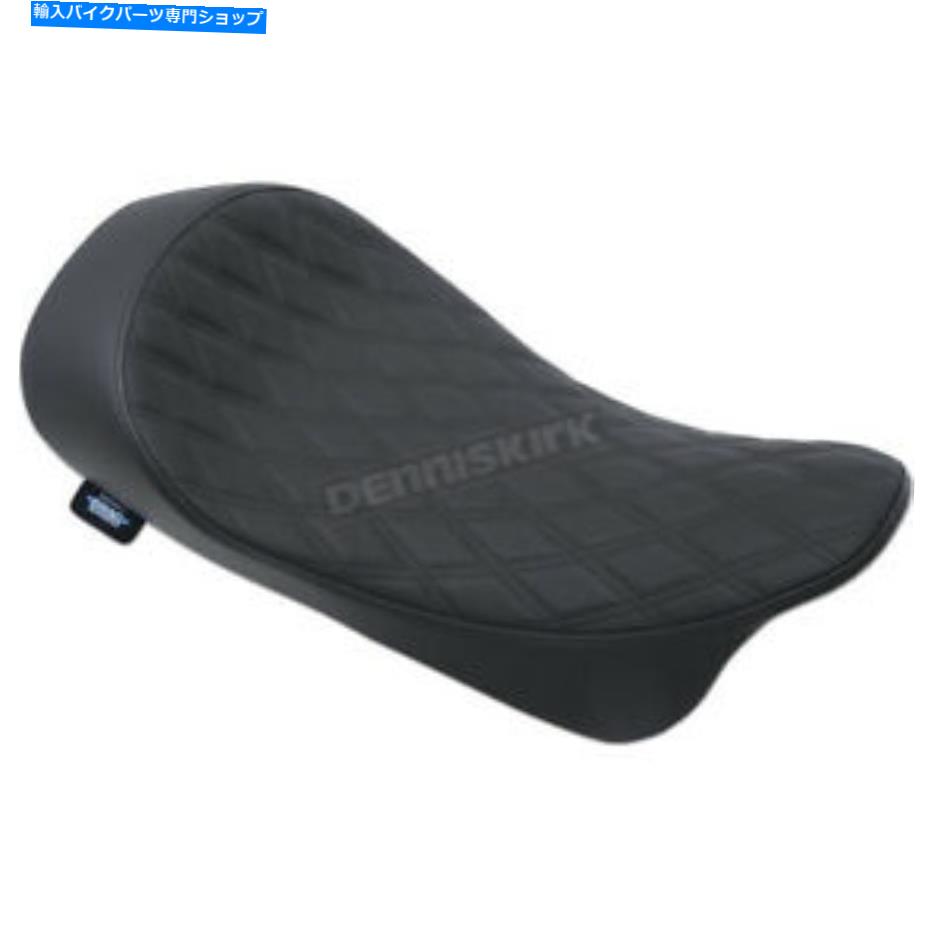 シート ドラッグスペシャリブラックロープロファイルダブルダイヤモンドステッチソロシート - 0801-1152 Drag Specialties Black Low Profile Double Diamond Stitch Solo Seat - 0801-1152【並行輸入品】 69,071円