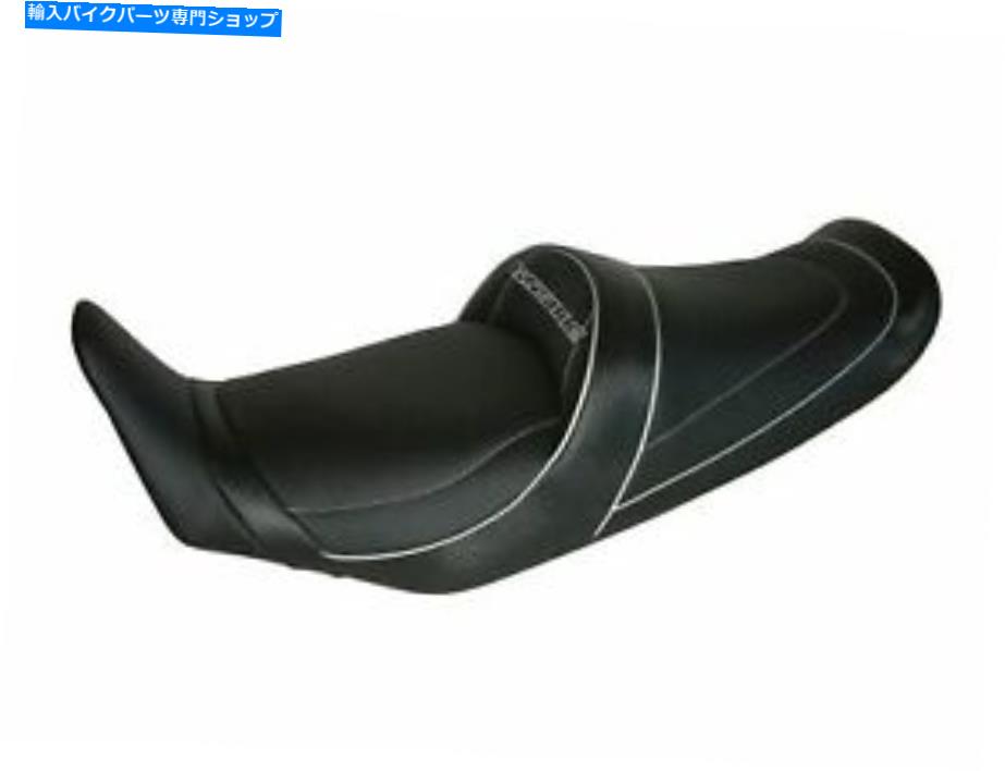 シート スズキGSE 500 1989-2001トップ販売者デラックスシートコンフォートブラックホワイト2444S Road SUZUKI GSE 500 1989-2001 Top Sellerie Deluxe seat Comfort Black White 2444S Road【並行輸入品】|Us Custom Parts Shop USDM