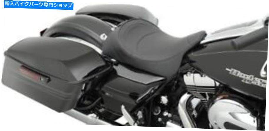 シート レザーマイルステッチソロドライバライダーサドルシート08-2018ハーリーツーリングドレッサー Leather Mild Stitch Solo Driver Rider Saddle Seat 08-2018 Harley Touring Dresser【並行輸入品】 80,953円