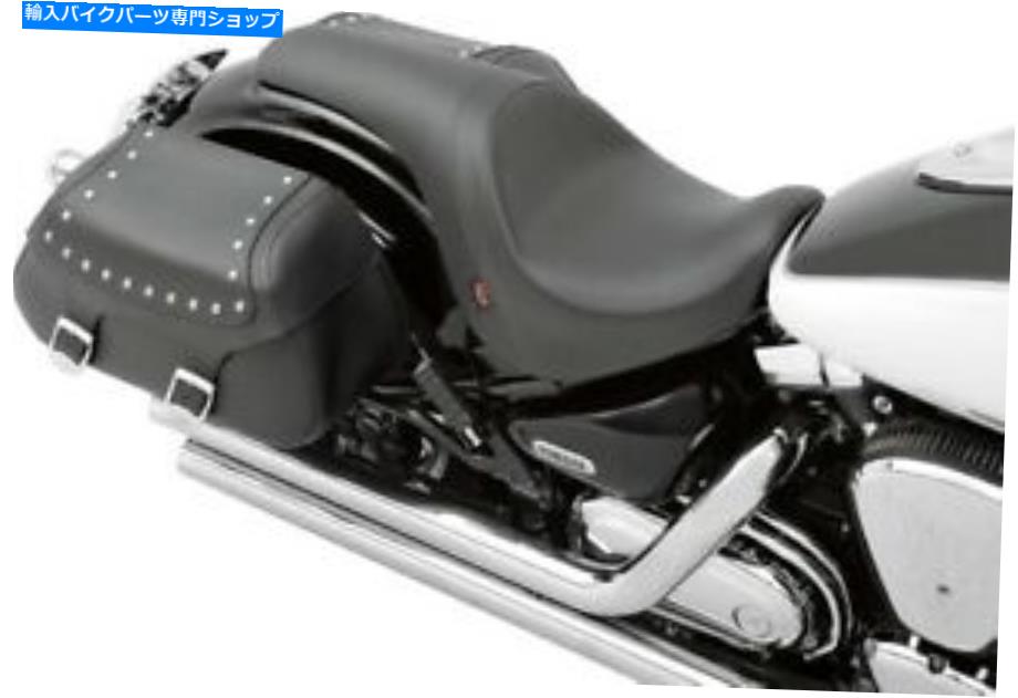シート 遊歩道滑らかなビニール2アップシートブラックローZ1R 0810-1795ヤマハレイダー Predator Smooth Vinyl 2-Up Seat Black Low Z1R 0810-1795 For 08-17 Yamaha Raider【並行輸入品】