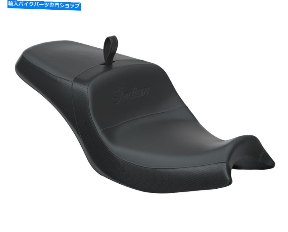 シート 2020年のチャレンジャーモデルIMCのためのインドのオートバイの黒い拡張範囲の座席 INDIAN MOTORCYCLE BLACK EXTENDED REACH SEAT FOR 2020 CHALLENGER MODELS IMC【並行輸入品】