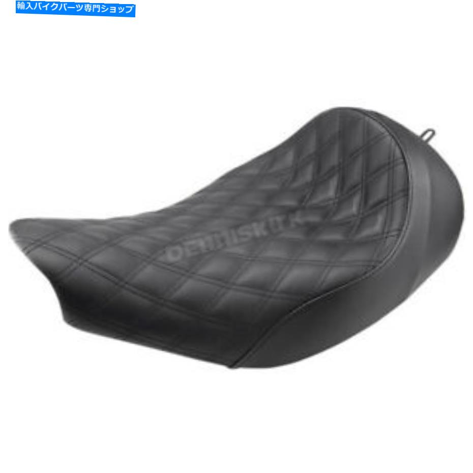 シート サドルメンブラックラティスステッチレニガードソロシート - I14-07-002LS Saddlemen Black Lattice-Stitch Renegade Solo Seat - I14-07-002LS【並行輸入品】