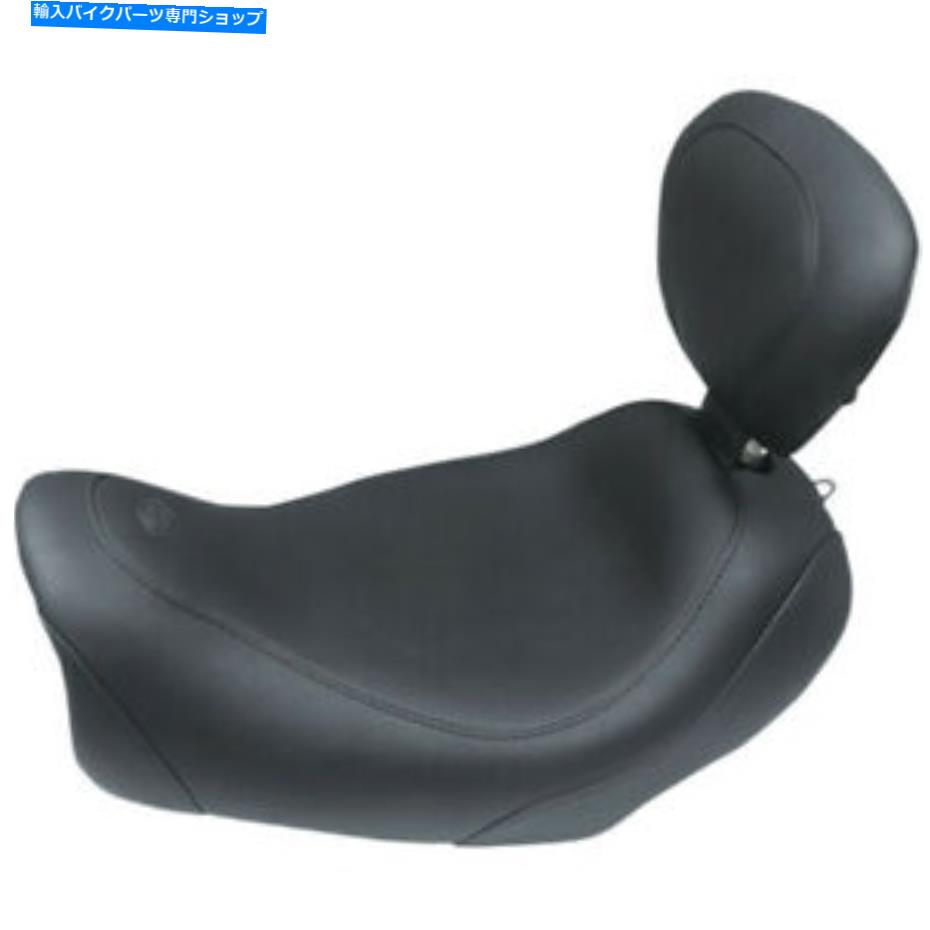 シート マスタングワイドトリプターソロシート - ドライバーバックレスト（ブラック）79798 Mustang Wide Tripper Solo Seat - Driver Backrest (Black) 79798【並行輸入品】