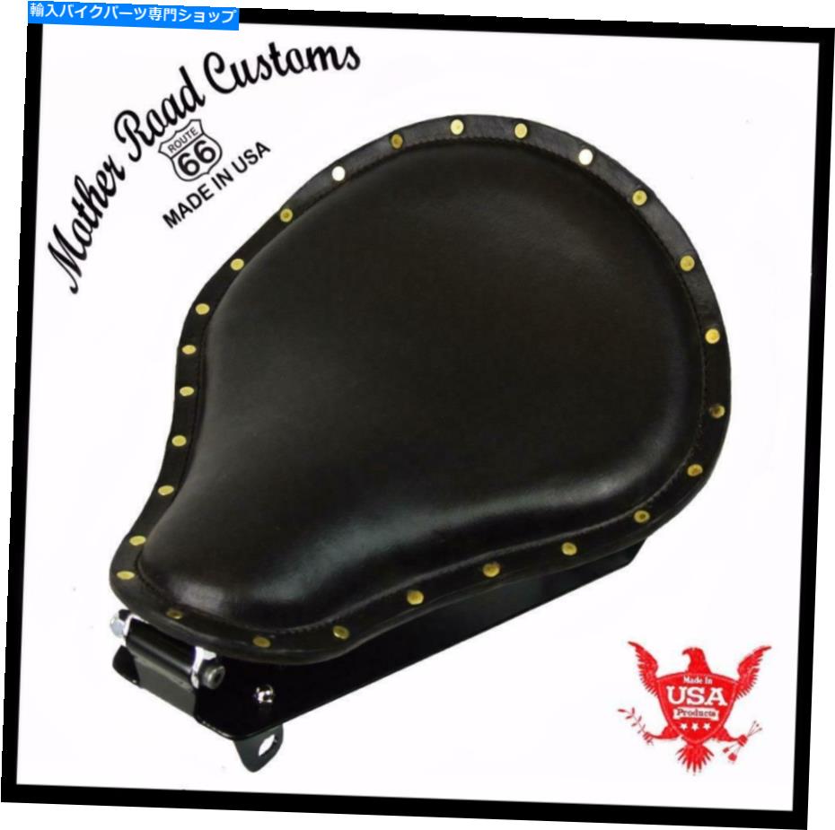 シート 2014-2021ヤマハボルトスプリングシート変換キットBLK真鍮リベットレザーBCS 2014-2021 Yamaha Bolt Spring Seat Conversion Kit Blk Brass Rivets Leather bcs【並行輸入品】｜Us Custom Parts Shop USDM