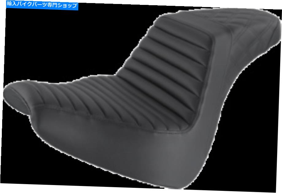 シート Saddlemenステップアップ座席818-31-176 Black Saddlemen Step-Up Seats 818-31-176 Black【並行輸入品】