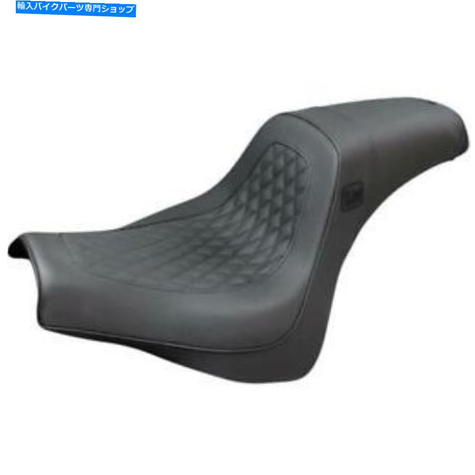 シート SADDLEMEN SM81828DBスピードマーチャントシート - ブラック Saddlemen SM81828DB Speed Merchant Seat - Black【並行輸入品】