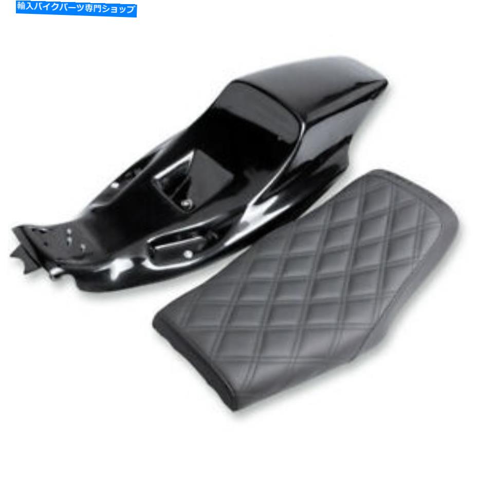 シート サドルメンエリミネーターシートキット - ラティスステッチ（ブラック）Z4281 Saddlemen Eliminator Seat Kit - Lattice Stitched (Black) Z4281【並行輸入品】｜Us Custom Parts Shop USDM