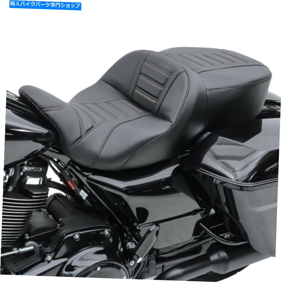 シート ハーリーウルトラ限定ロー15-19コンフォートシートクラフトリードTG3ブラック Seat for Harley Ultra Limited Low 15-19 comfort seat Craftride TG3 black【並行輸入品】|Us Custom Parts Shop USDM