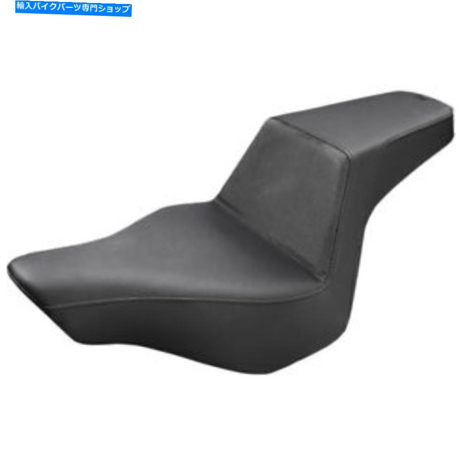 シート 2013-17ハーレーソフトFXSBのためのSaddlemenブラックグリッパー昇げ席 Saddlemen Black Gripper Step-Up Seat for 2013-17 Harley Softail FXSB【並行輸入品】