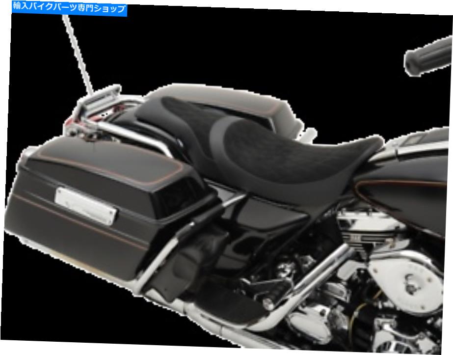 シート ドラッグスペシャリティカバレロシート0801-1134. Drag Specialties Caballero Seat 0801-1134【並行輸入品】