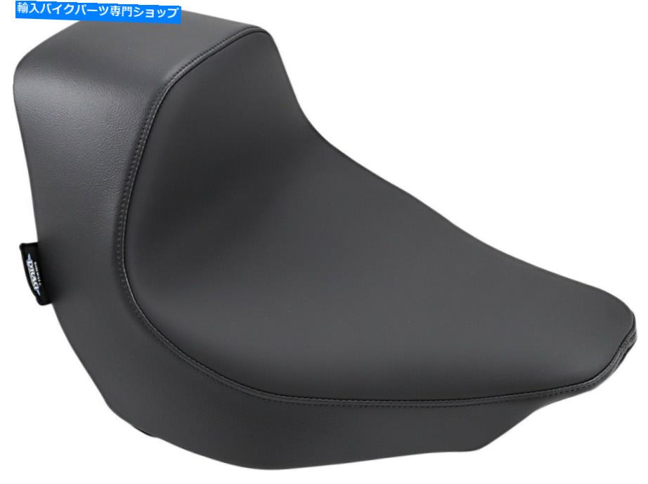 シート EZマウント滑らかなSRレザーソロシートブラックロー0802-1184 18-21ハーリーFLFB EZ Mount Smooth SR Leather Solo Seat Black Low 0802-1184 For 18-21 Harley FLFB【並行輸入品】