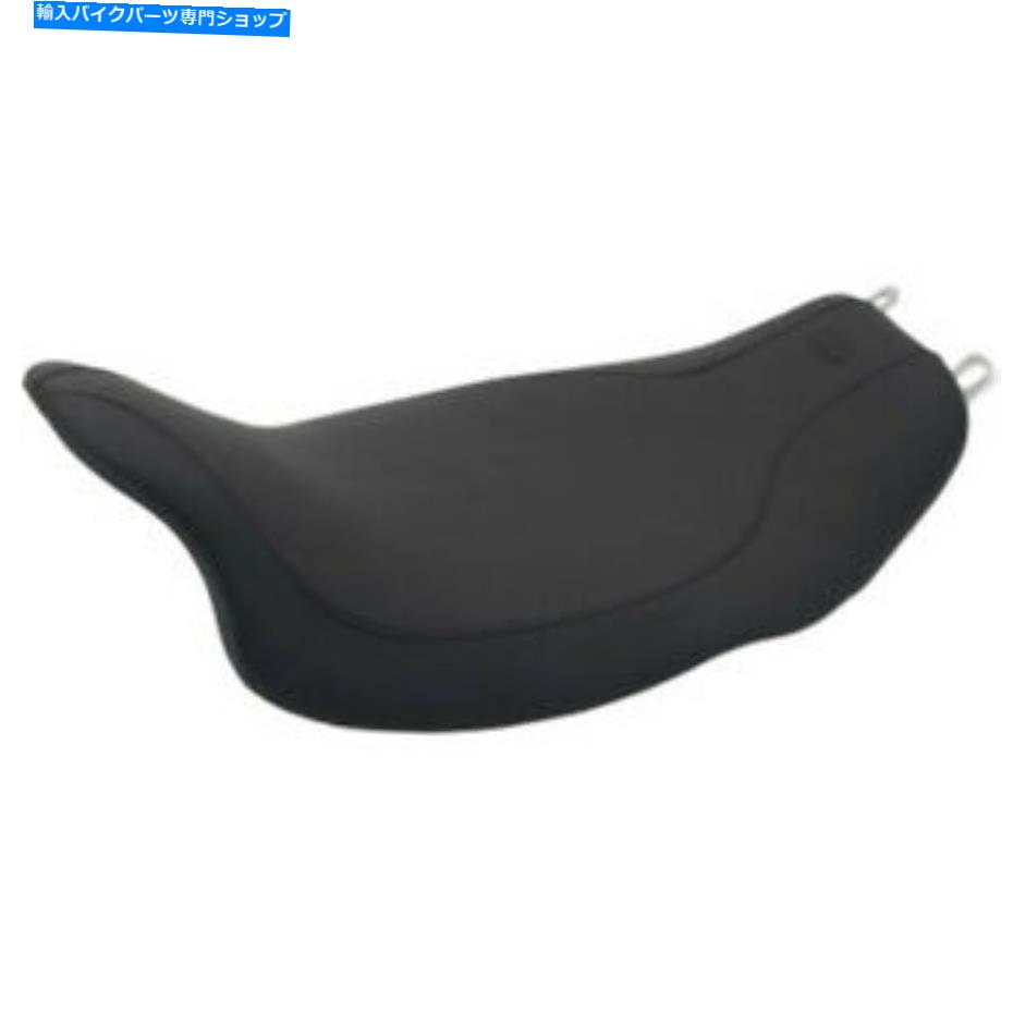 シート マスタングブラックランラウンドソロフロントドライバーシートハーリーツーリングドレッサー2008-20 Mustang Black Runaround Solo Front Driver Seat Harley Touring Dresser 2008-20【並行輸入品】 64,615円