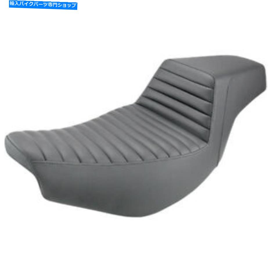 シート Saddlemenステップアップ2アップシート - タックとロール（ブラック）I14-07-171 Saddlemen Step Up 2-Up Seat - Tuck and Roll (Black) I14-07-171【並行輸入品】 82,440円