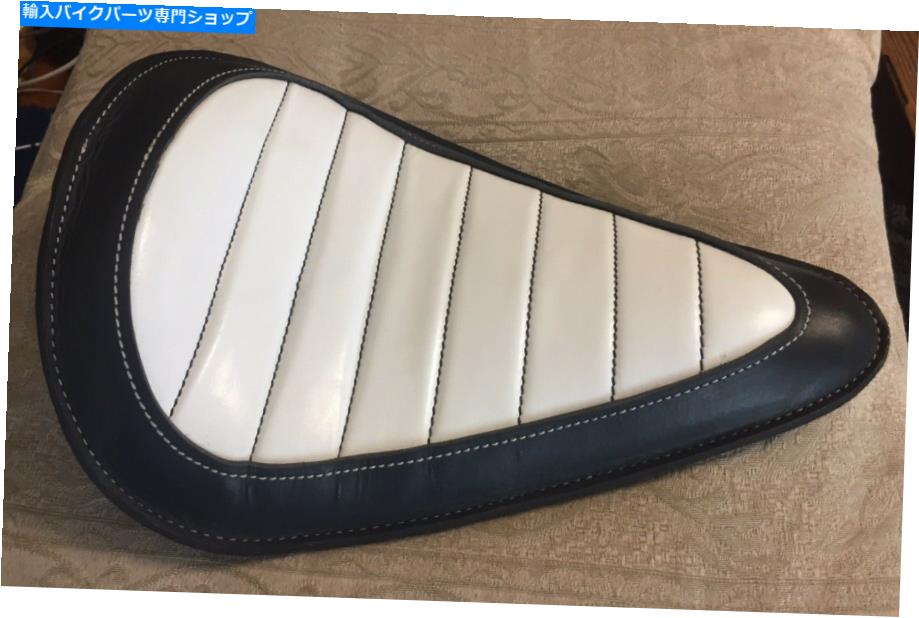 シート ファーストレザーソロバイクシートボーバーチョッパーカスタムジャパンスタイルを開く HOLD FAST Leather Solo Motorcycle Seat Bobber Chopper Custom Japan Style【並行輸入品】