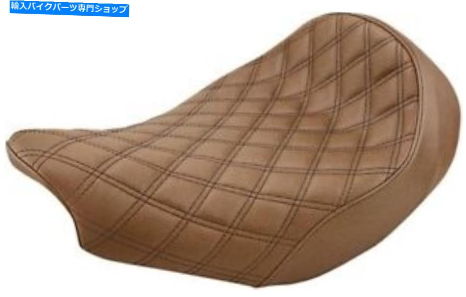 シート 14-20インド料理のためのリノガードラティスステッチソロシートブラウンジェルI14-07-002BLS Renegade Lattice Stitched Solo Seat Brown Gel I14-07-002BLS For 14-20 Indian【並行輸入品】