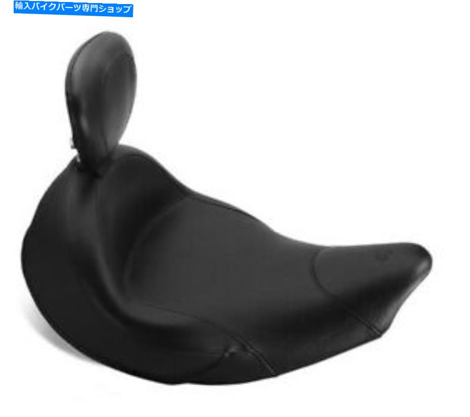 シート Indian 79760のためのバックレストムスタングプレーンワイドツーリングソロシート Mustang Plain Wide Touring Solo Seat W/ Backrest For Indian 79760【並行輸入品】｜Us Custom Parts Shop USDM